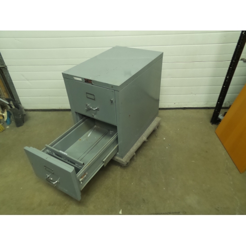 Fire King Grey 2 Drawer Fire Proof File Allsold.ca Buy